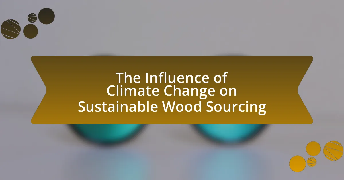 The Influence of Climate Change on Sustainable Wood Sourcing